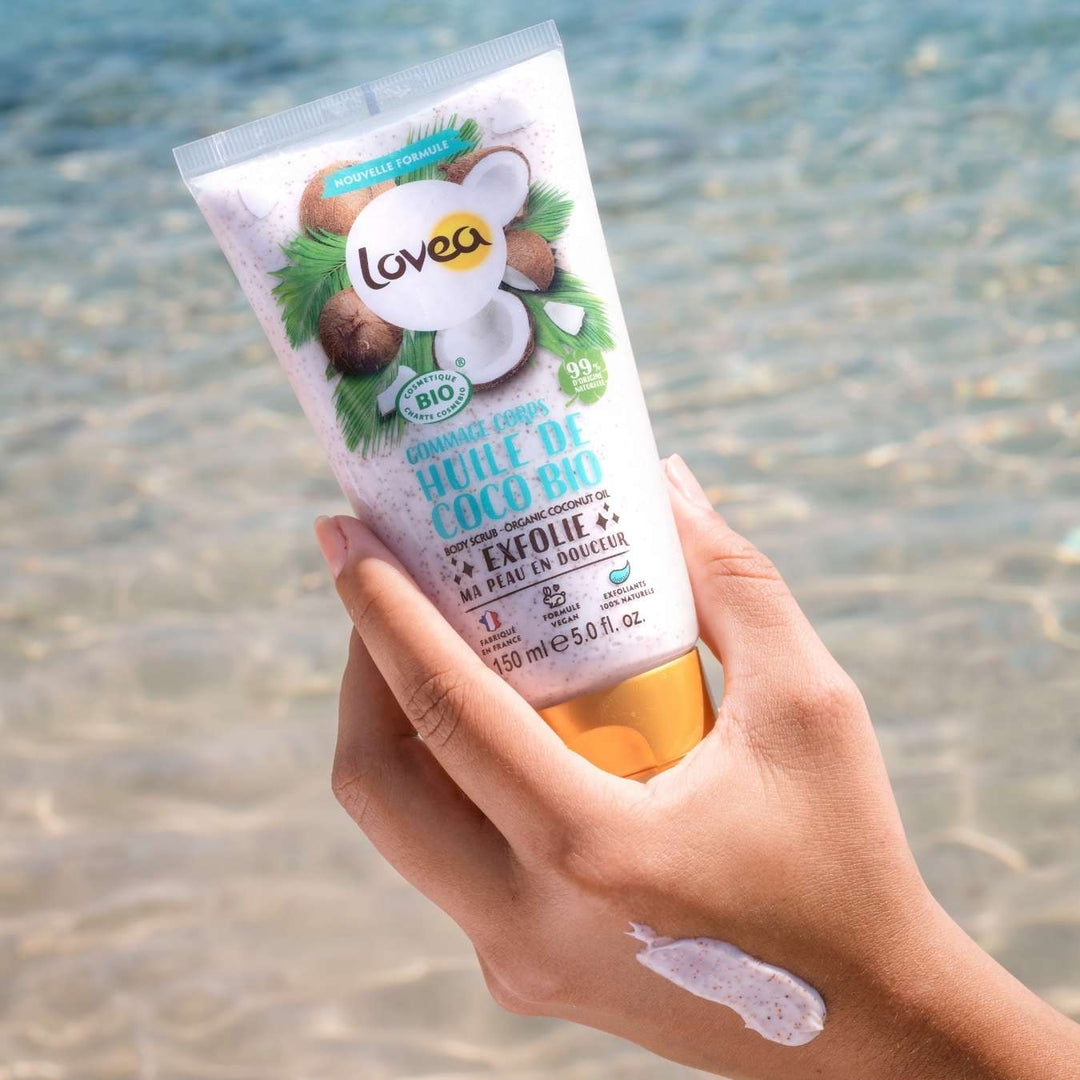 2012016 lovea gommage corps huile de coco bio produit