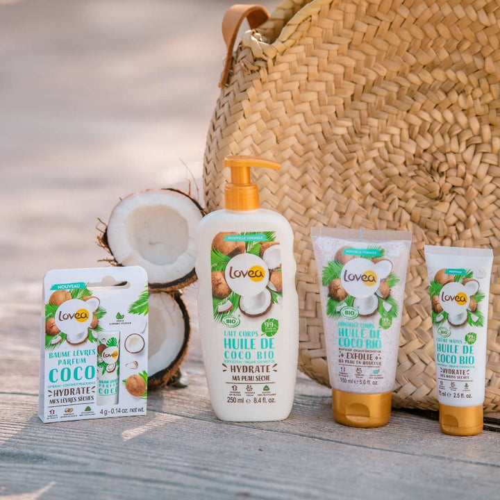 2012023 lovea organic coconut oil hand cream range