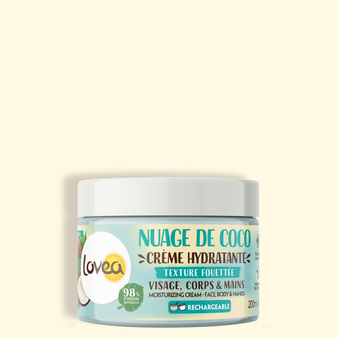 Crème Hydratante Nuage de Coco - Huile de Coco Bio