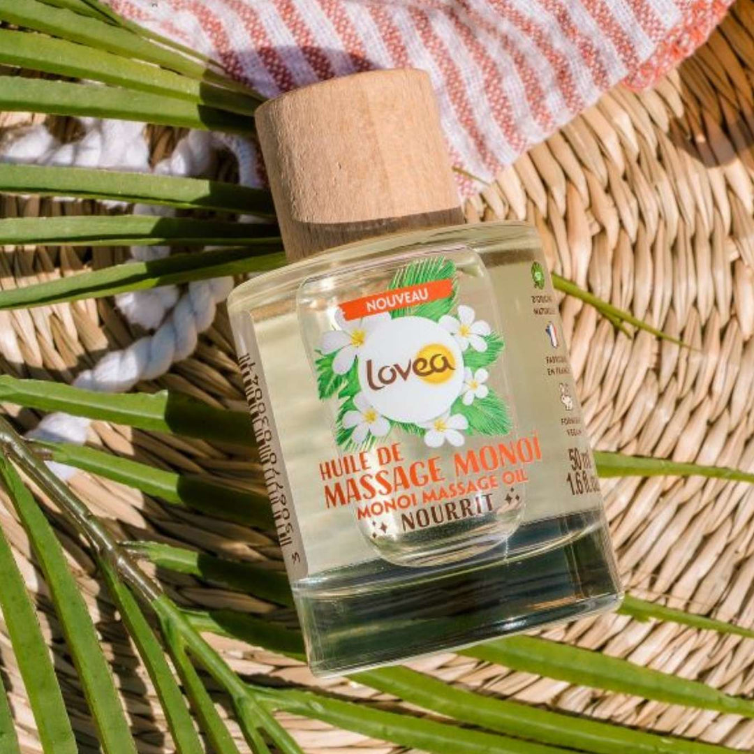 2030041 lovea huile de massage au monoi nourrit produit