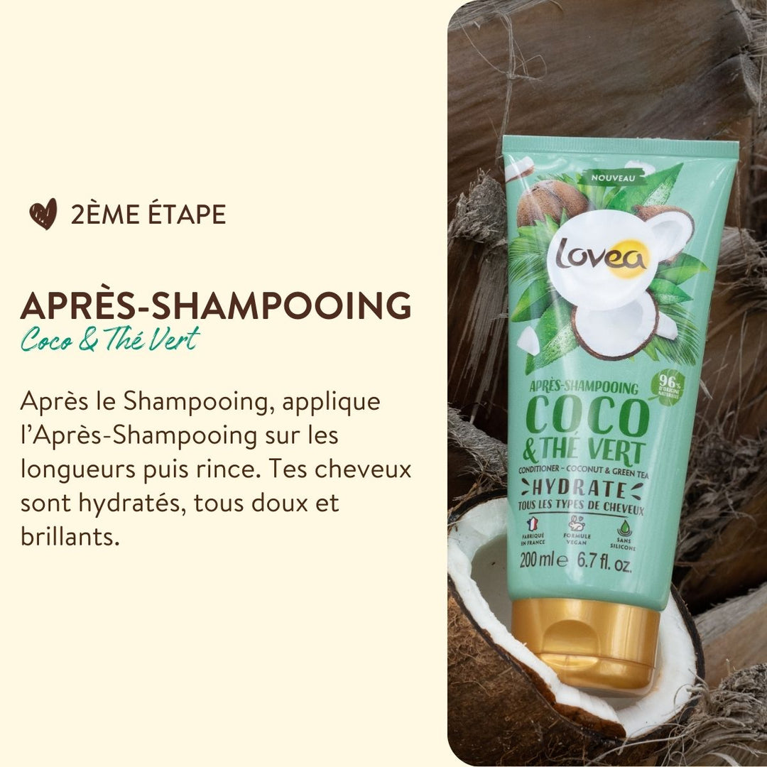 Hair Care Kit - Routine Evasion - Coconut & Green Tea