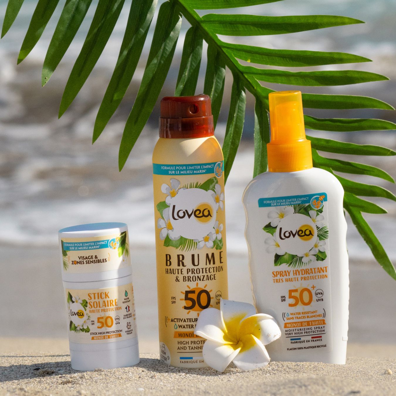 Sun Stick SPF 50 Monoï de Tahiti - High protection | Lovea Sun Stick SPF 50 Monoï de Tahiti - High protection | Lovea