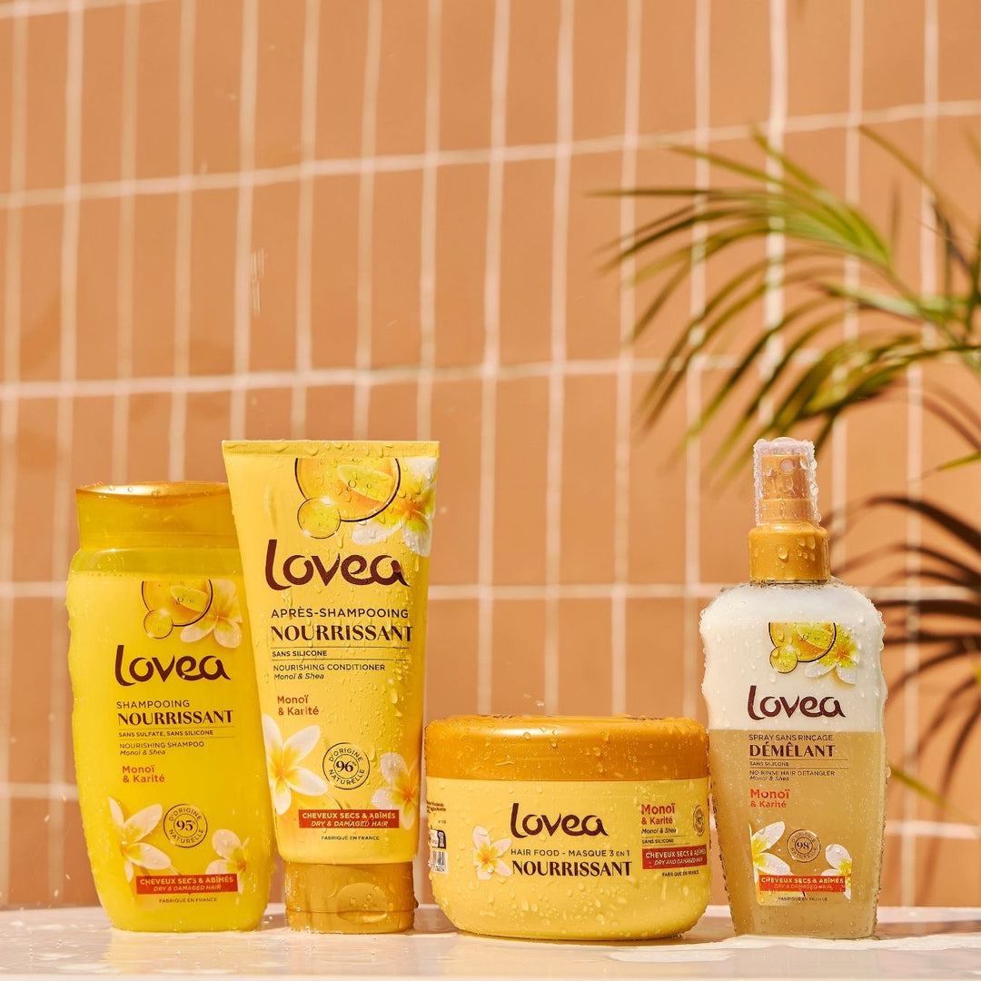 Shampooing Sans Sulfate Nourrissant  - Cheveux secs & abîmés