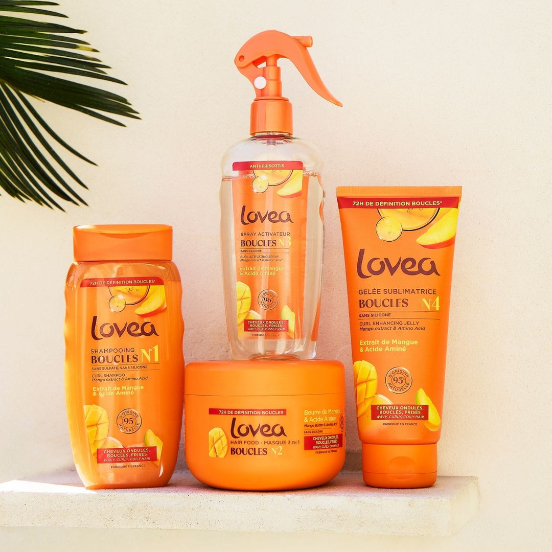 Shampooing Sans Sulfate Boucles - Cheveux bouclés, ondulés, frisés