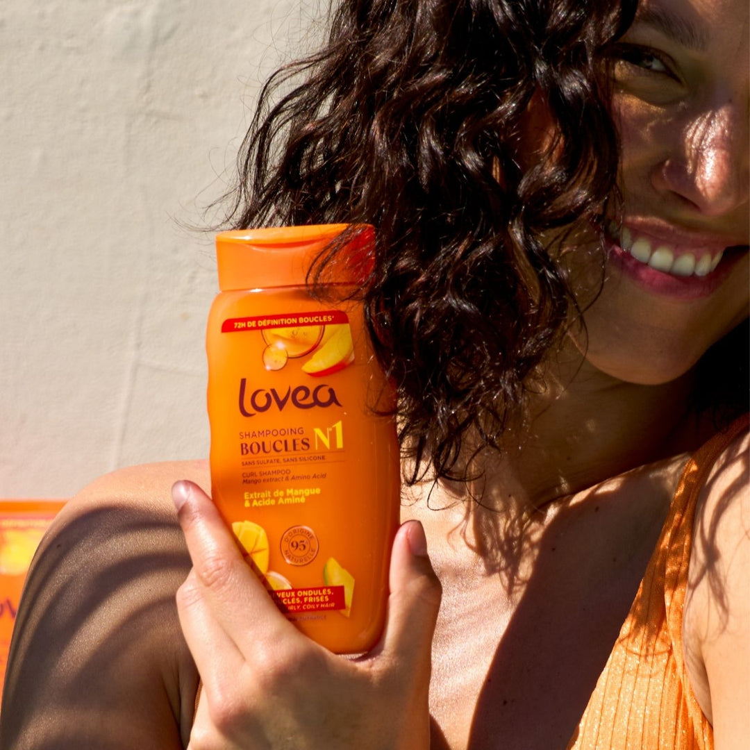Shampooing Sans Sulfate Boucles - Cheveux bouclés, ondulés, frisés