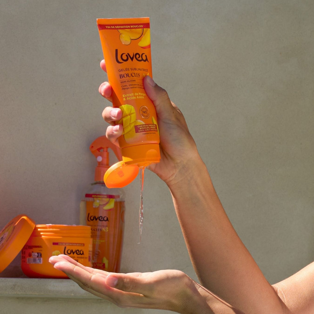 Gelée Sublimatrice Boucles - Cheveux bouclés, ondulés, frisés