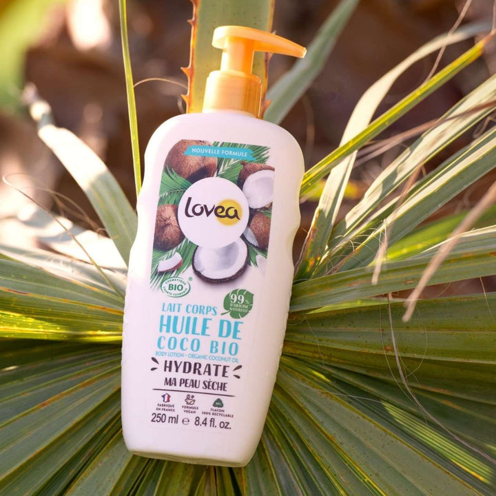 2012009 lovea organic coconut oil body lotion product