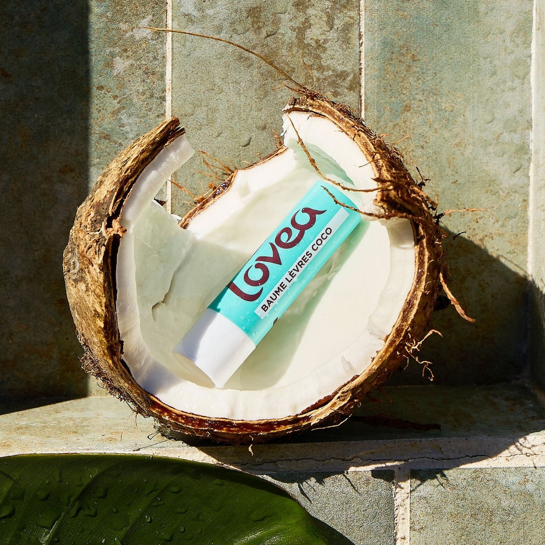 Baume à Lèvres Hydratant - Huile de Coco - Lèvres sèches & sensibles