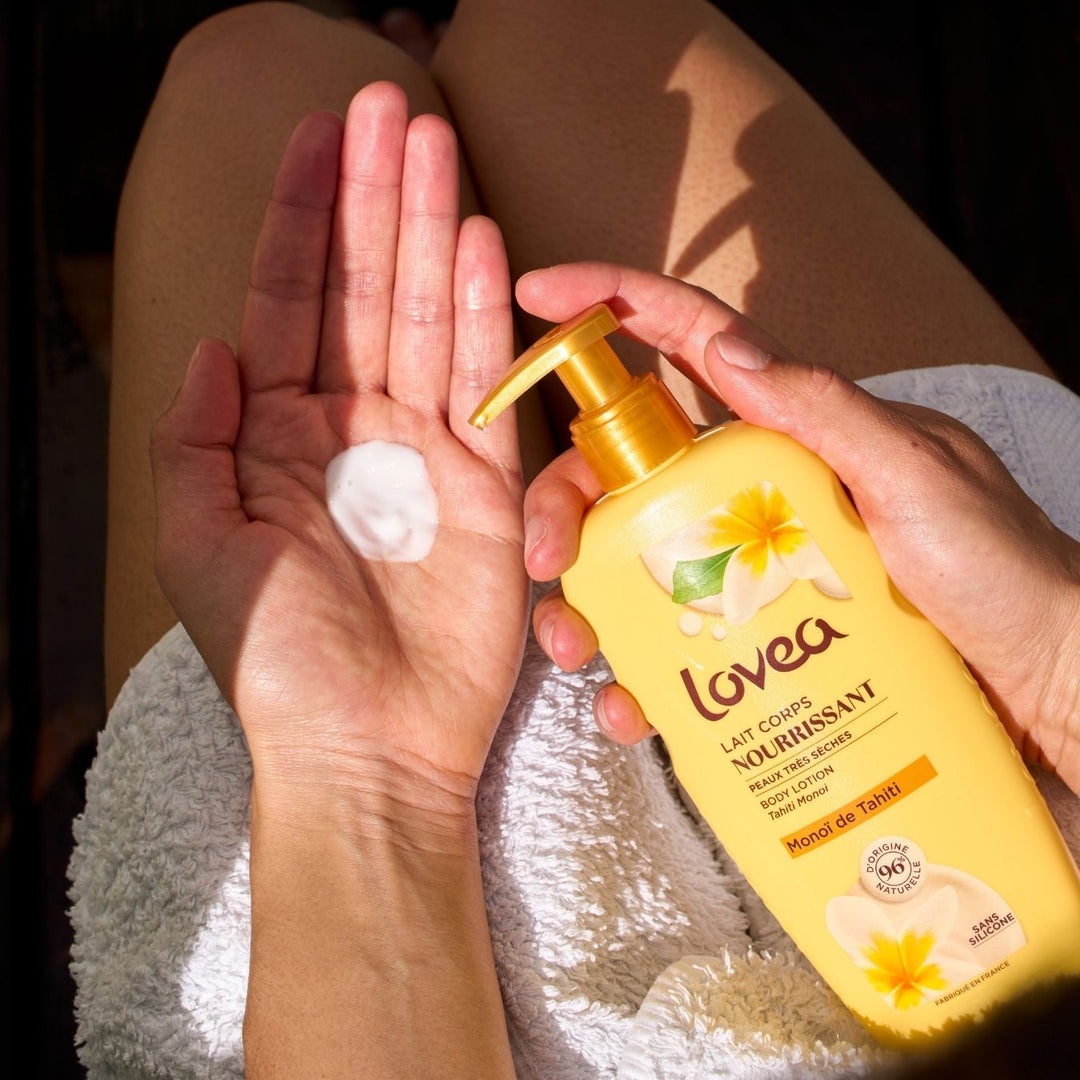 Lait Corps Nourrissant - Monoï de Tahiti - Peaux sèches à très sèches