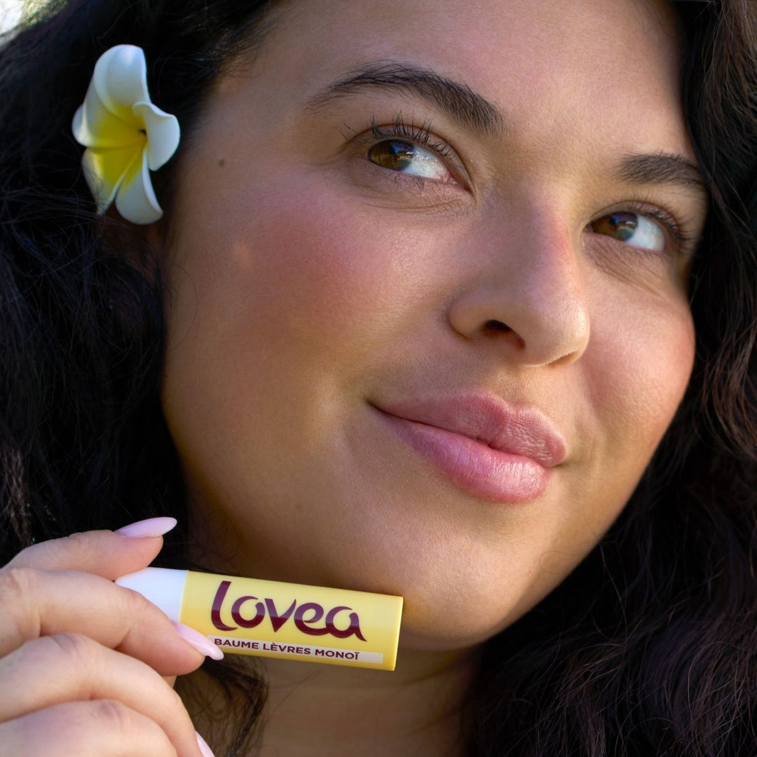 Baume à Lèvres Nourrissant - Monoï de Tahiti - Lèvres très sèches