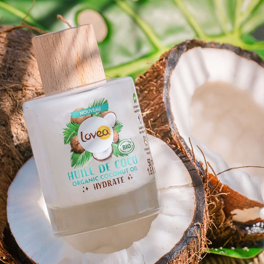 2030010 lovea organic coconut oil moisturizing product