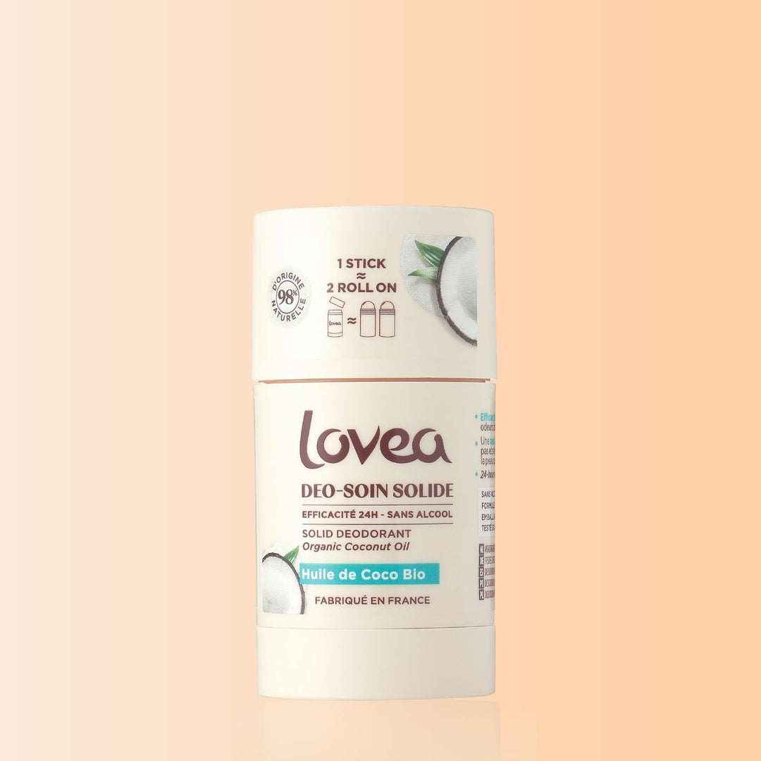 Déodorant Solide Soin - Efficacité 24h - Huile de Coco