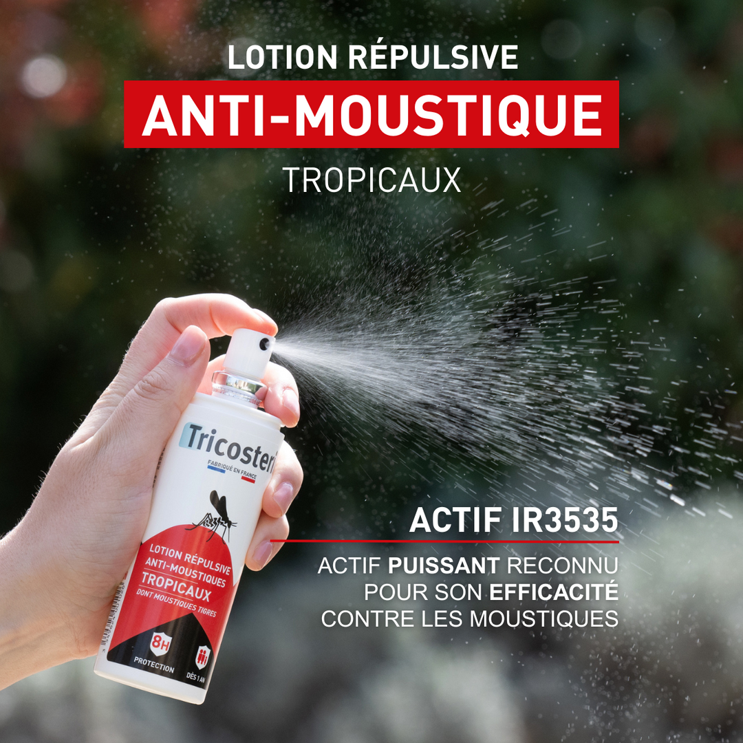 SPRAY ANTI-MOUSTIQUES - TROPICAUX - TRICOSTERIL