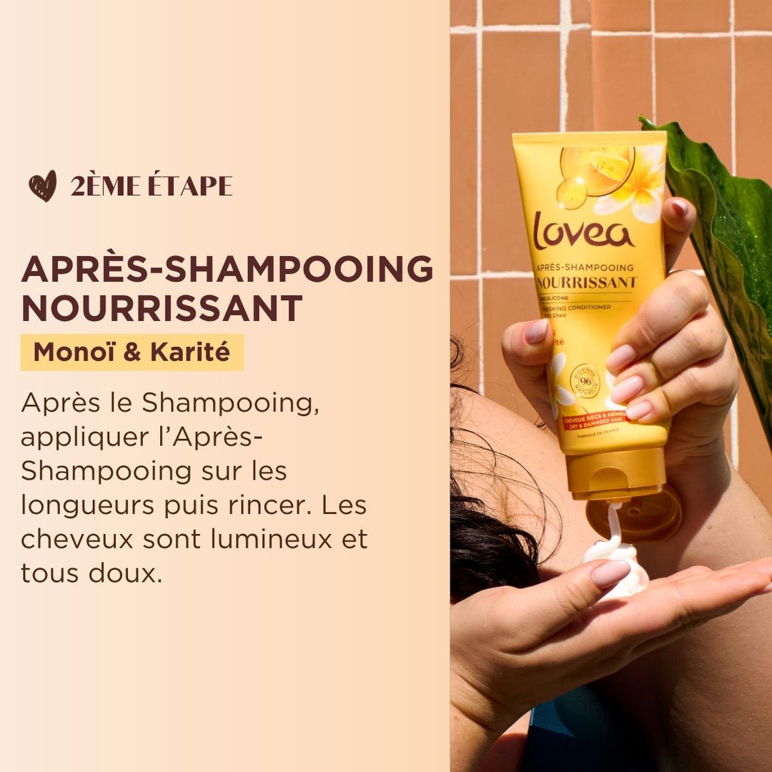 Routine de Soin Nourrissante - Cheveux Secs & Abîmés