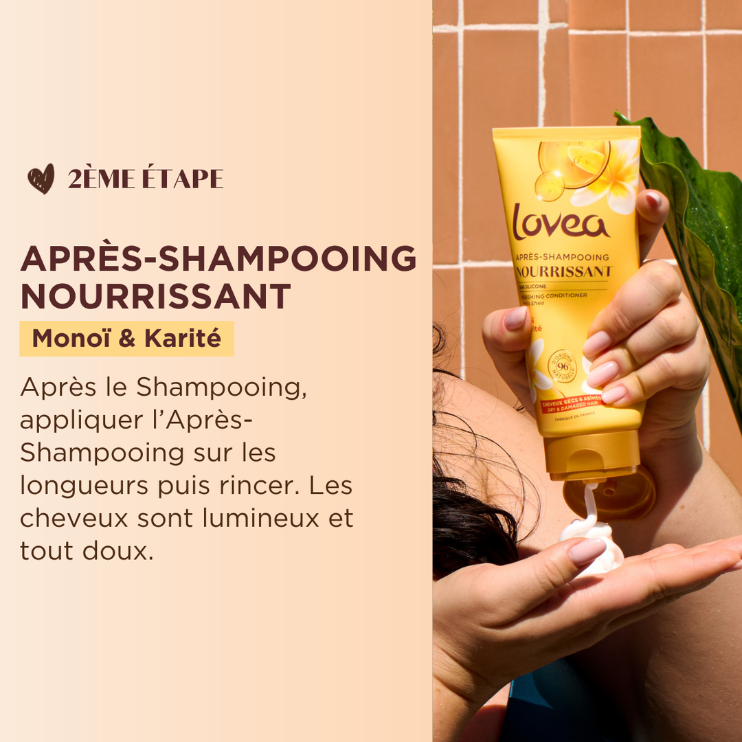 Routine de Soin Nourrissante - Cheveux Secs & Abîmés