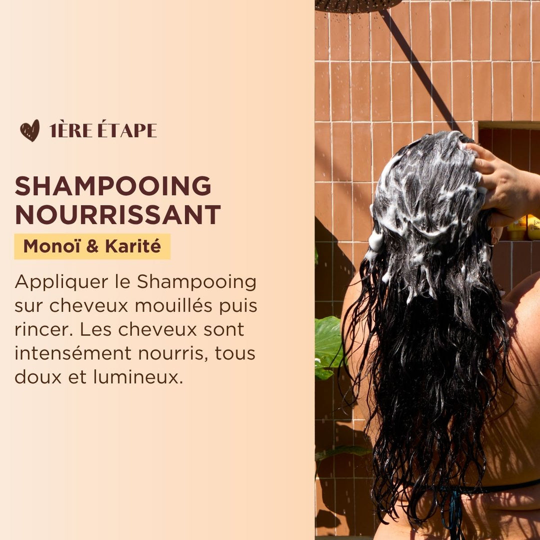 Routine de Soin Nourrissante - Cheveux Secs & Abîmés