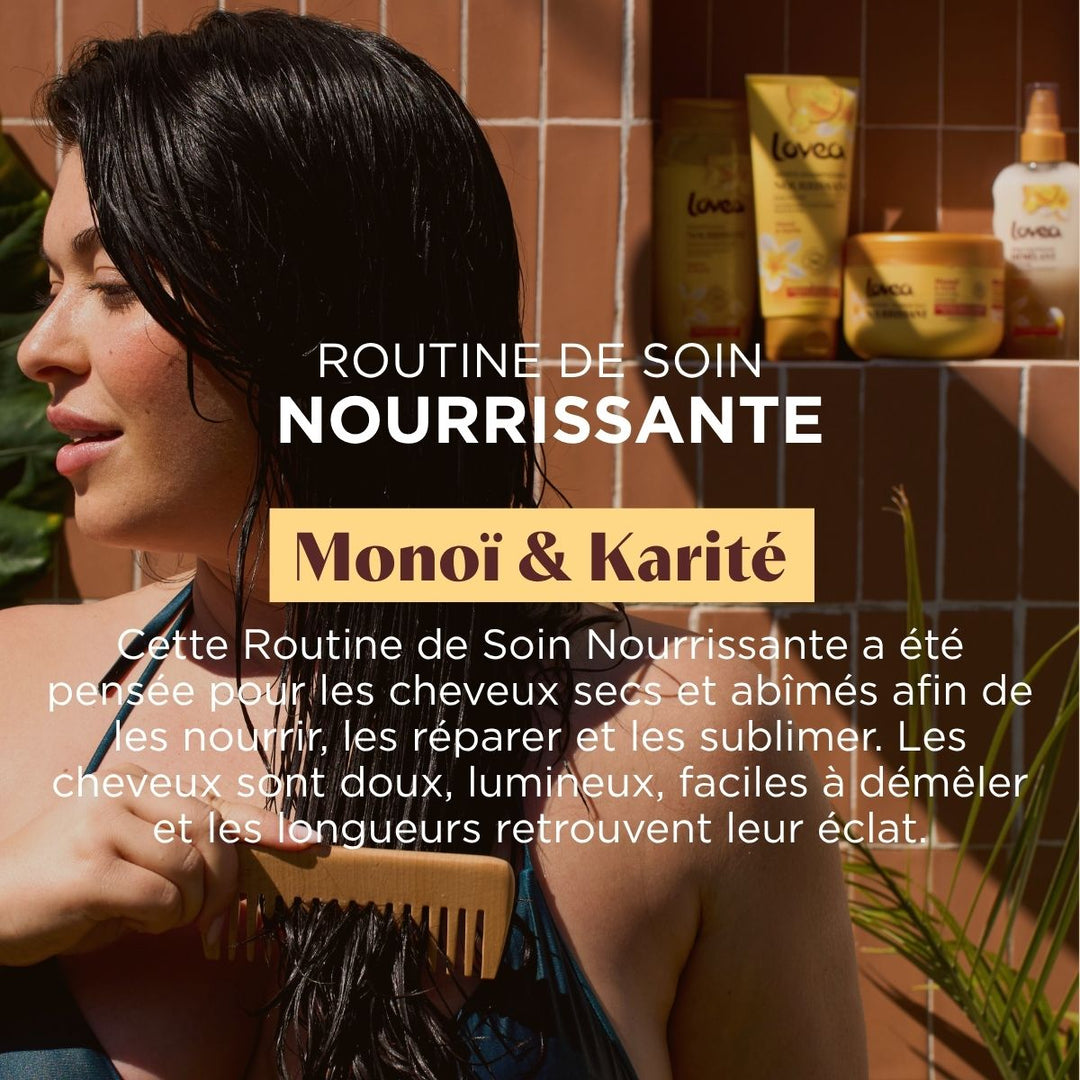 Routine de Soin Nourrissante - Cheveux Secs & Abîmés
