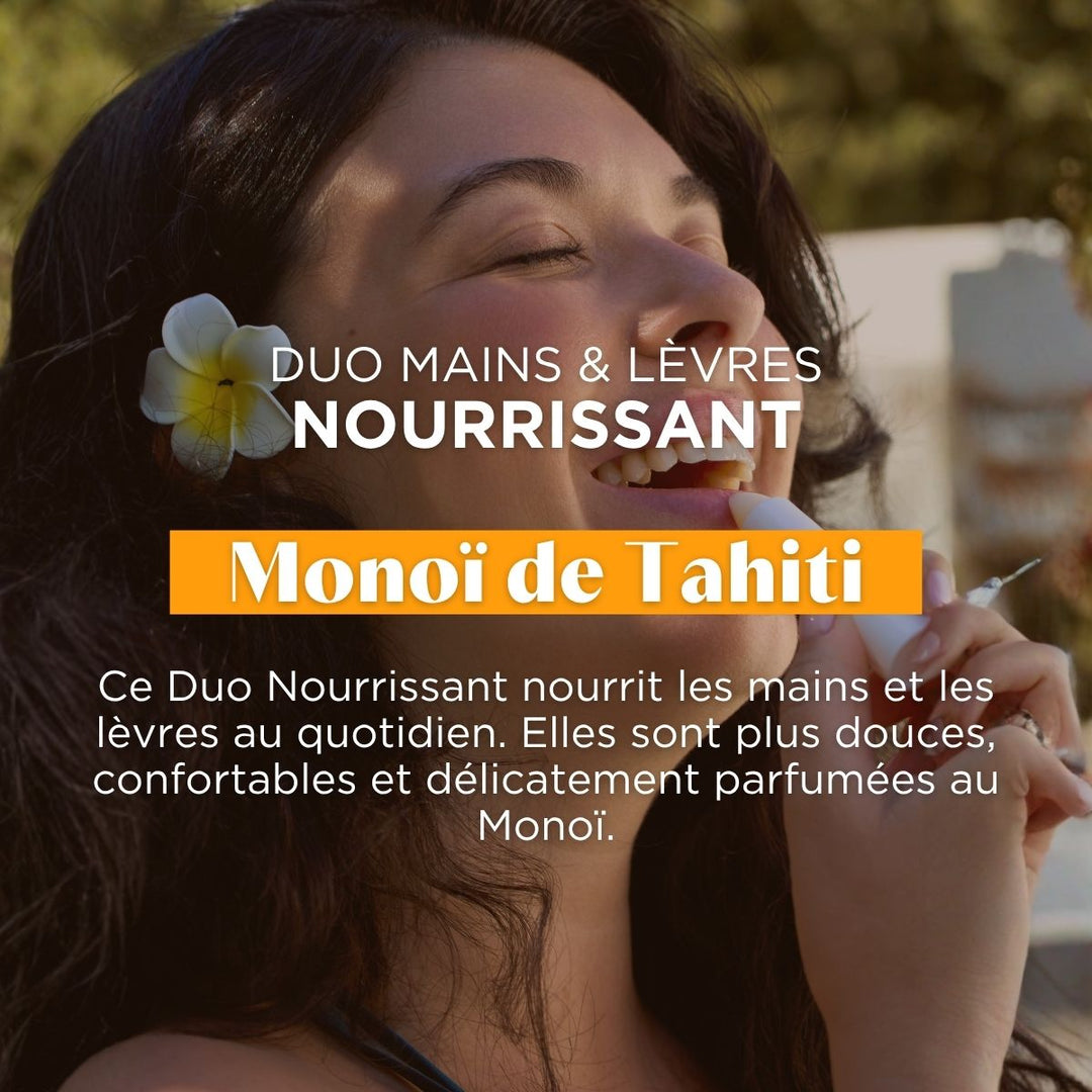 Duo Nourrissant - Crème Mains & Baume Lèvres