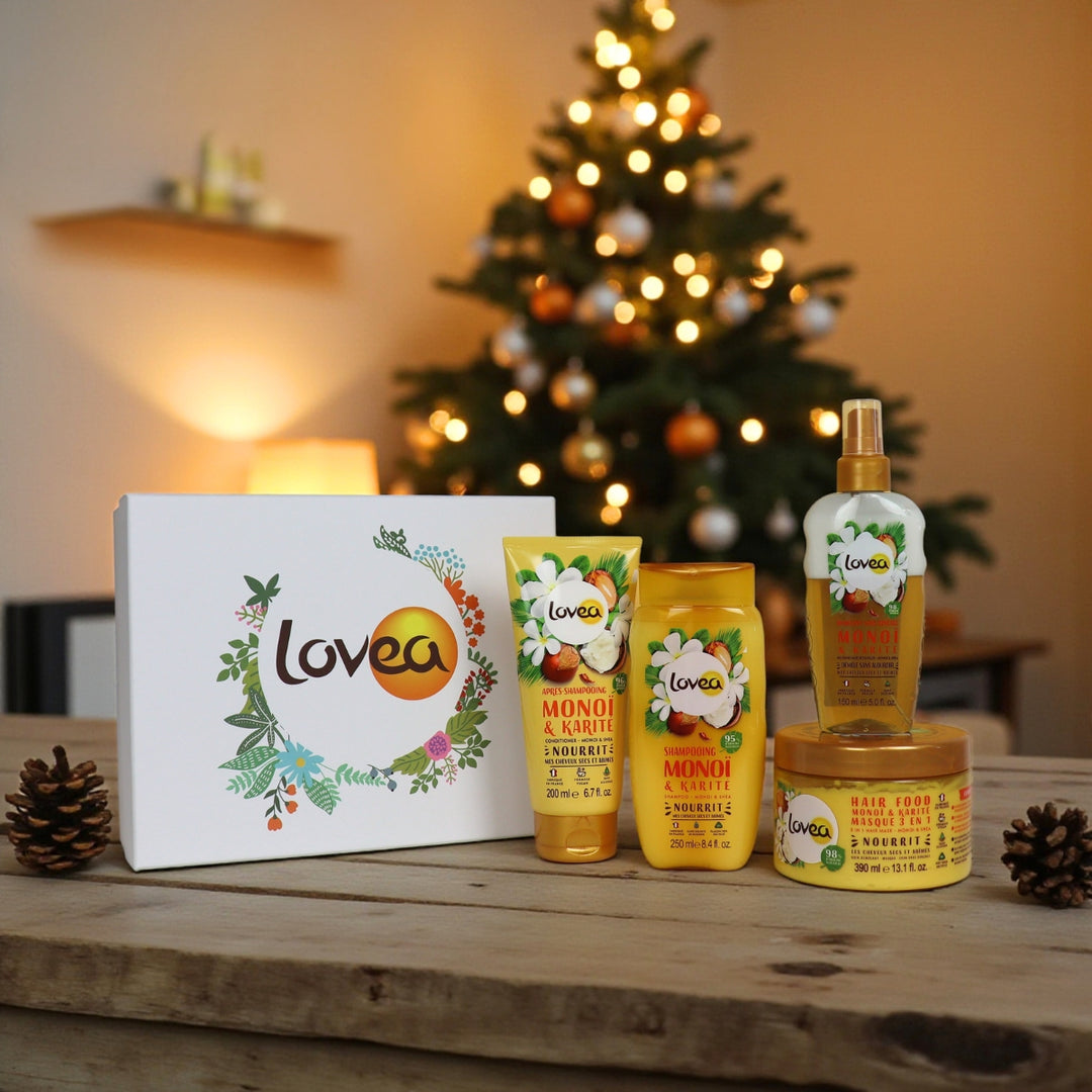 Coffret Cadeau Noël - Capillaire Monoï