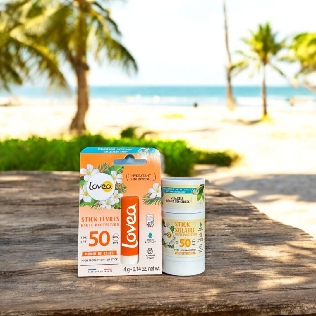 Duo Solaire - Body & Face Sticks SPF 50 - Monoï de Tahiti