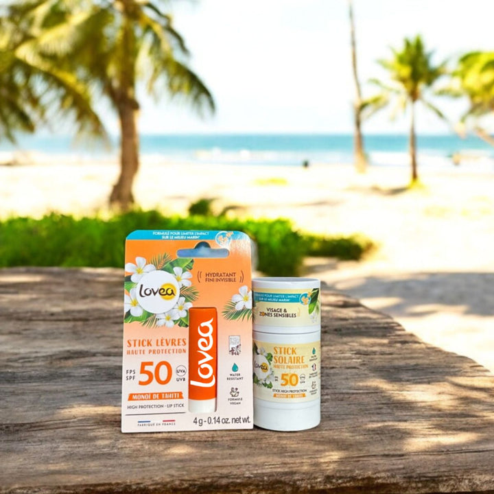 Duo Solaire - Body & Face Sticks SPF 50 - Monoï de Tahiti