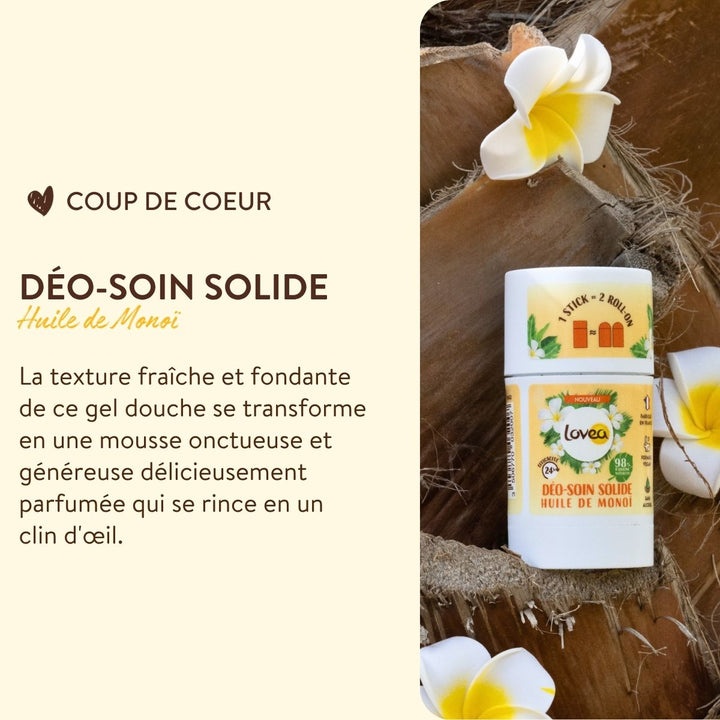 Duo Découverte - Solid Deodorants - Monoi and Coconut Oil