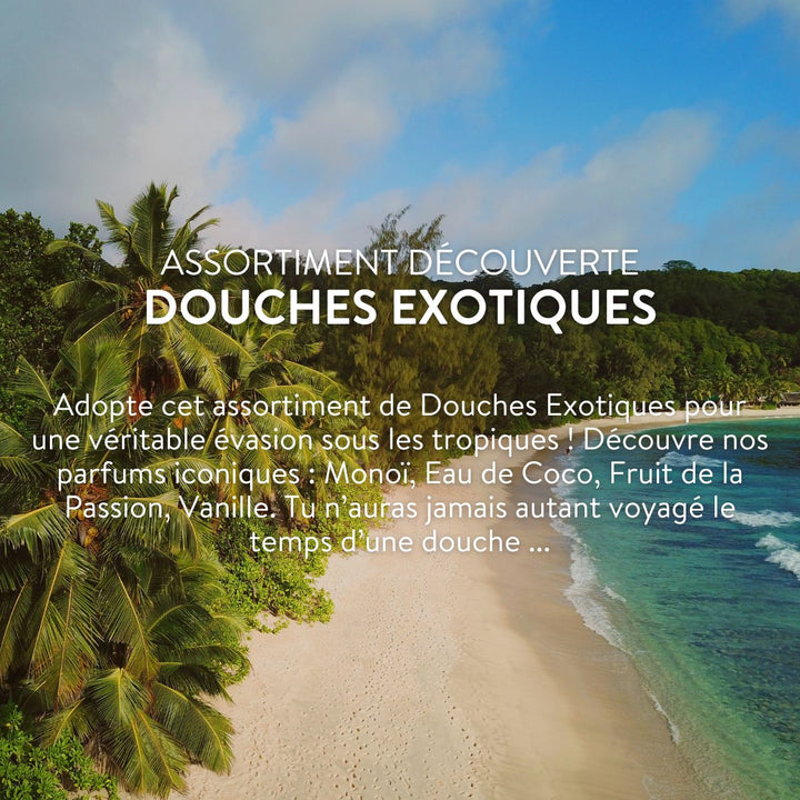 Assortiment Découverte - Douches Exotiques