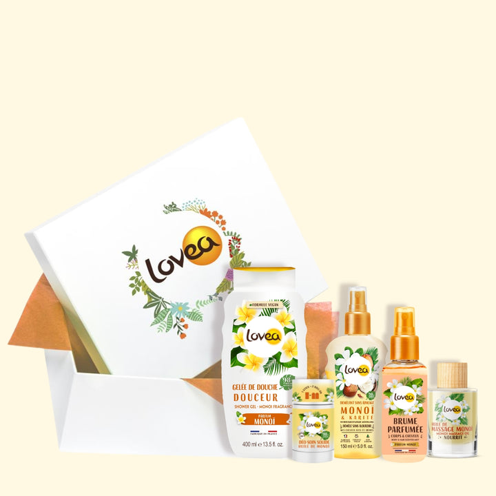 Coffret Cadeau Noël - Evasion ensoleillée - Monoï