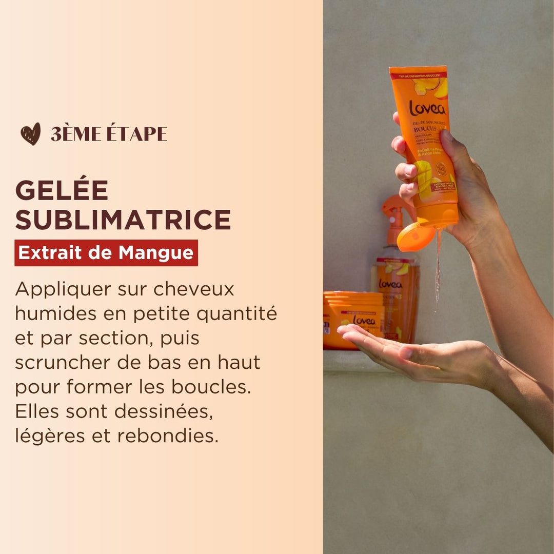 Routine de Soin Définition Boucles 72H - Cheveux Bouclés