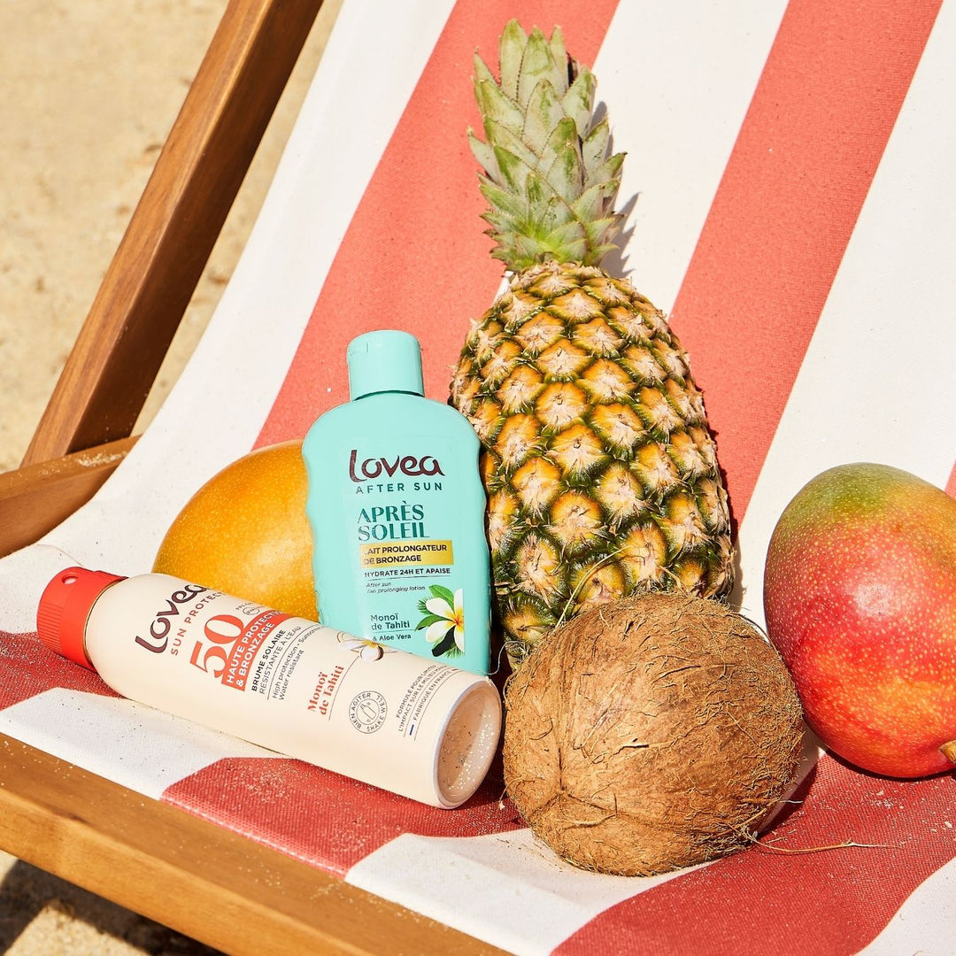 Duo Solaire Bronzage Doré – Active  Protège & Prolonge - Monoï de Tahiti