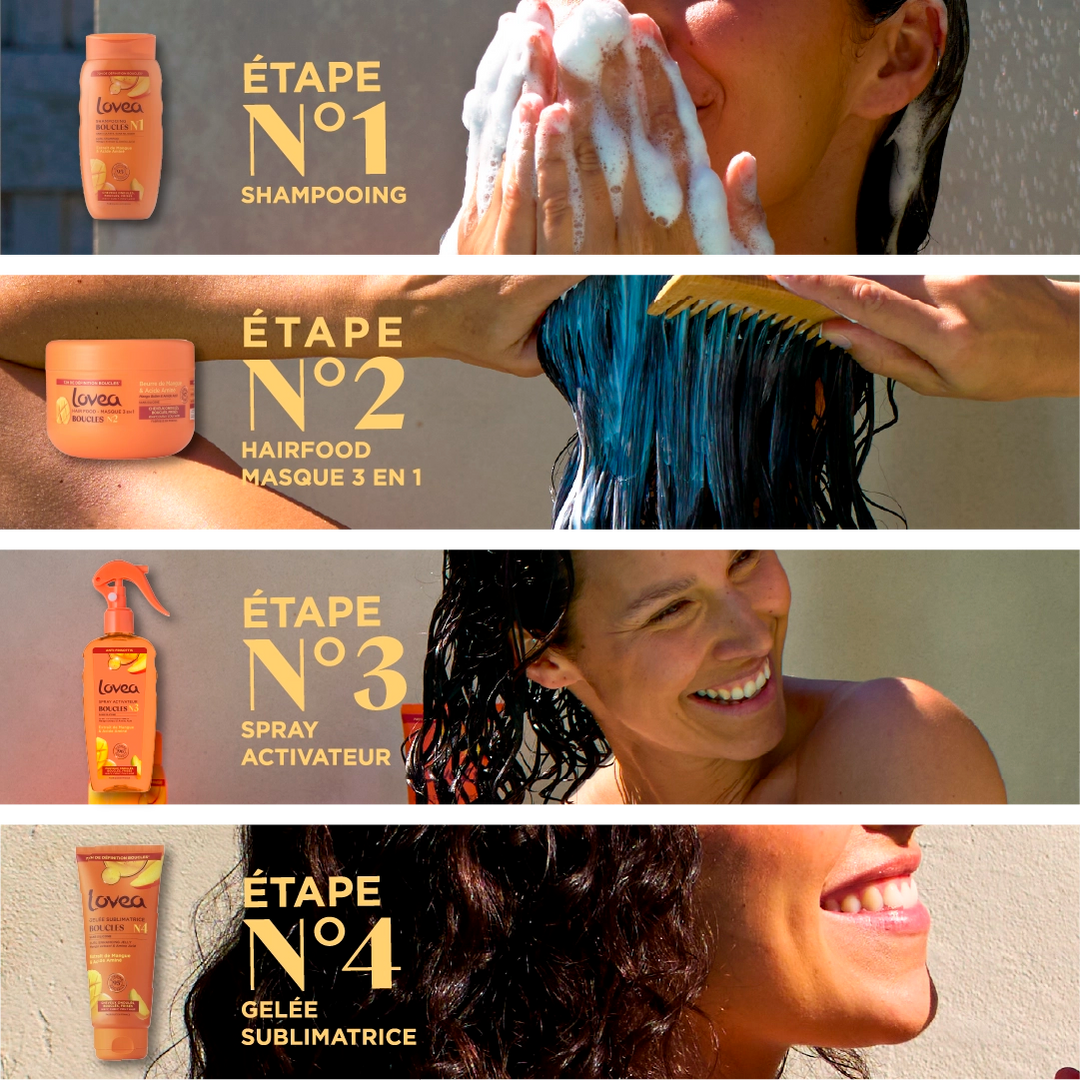 routine boucles en 4 étapes

