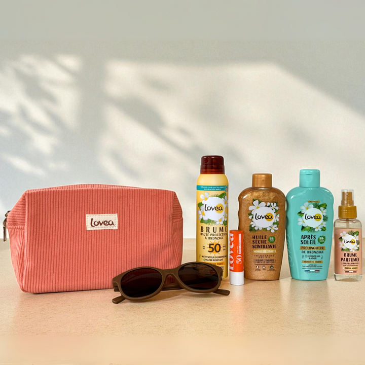 Trousse Soleil  & Évasion – Monoï